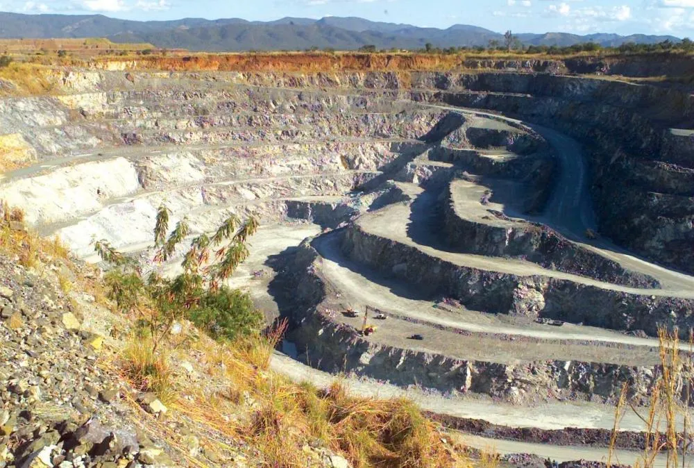 Minera&ccedil;&atilde;o em Mina&ccedil;u (Foto: Diom&iacute;cio Gomes, O Popular)
